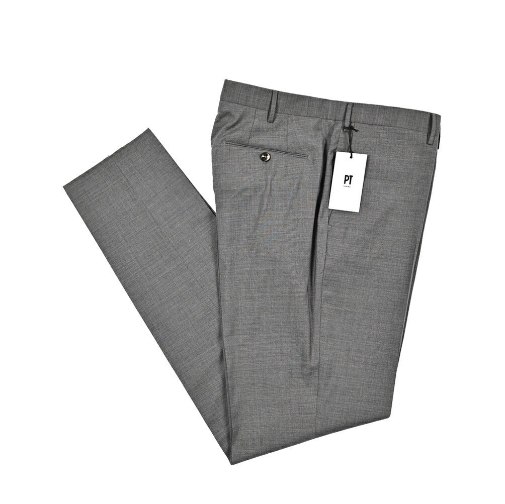 SALE|PT TORINO "SKINNY FIT" ストレッチウール ノータックスキニースラックス|423706 - 46|GUARDAROBA MILANO OFFICIAL STORE
