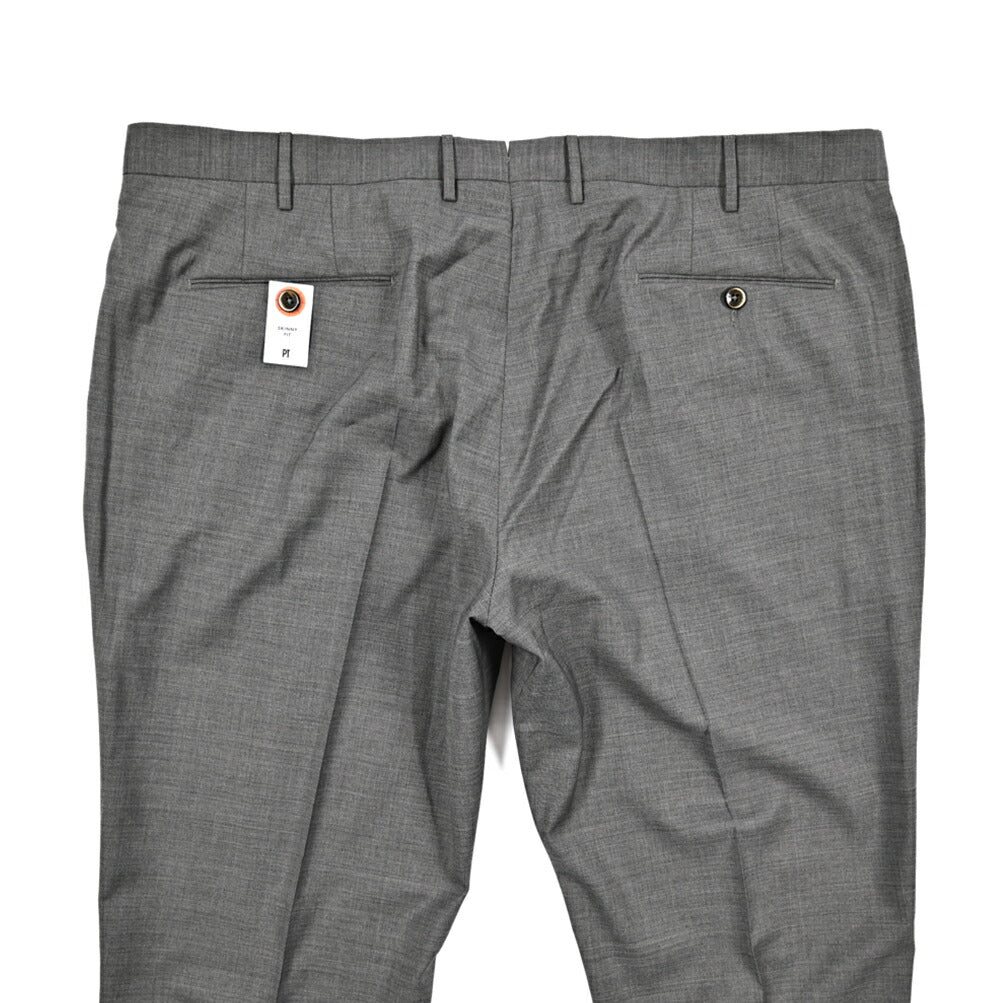 SALE|PT TORINO "SKINNY FIT" ストレッチウール ノータックスキニースラックス|423706 - 46|GUARDAROBA MILANO OFFICIAL STORE