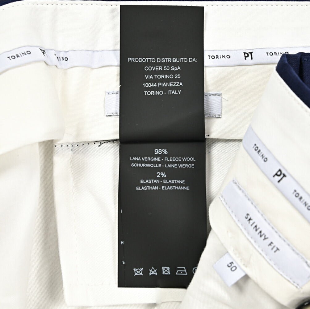SALE|PT TORINO "SKINNY FIT" ストレッチウール スキニースラックス|423811 - 48|GUARDAROBA MILANO OFFICIAL STORE