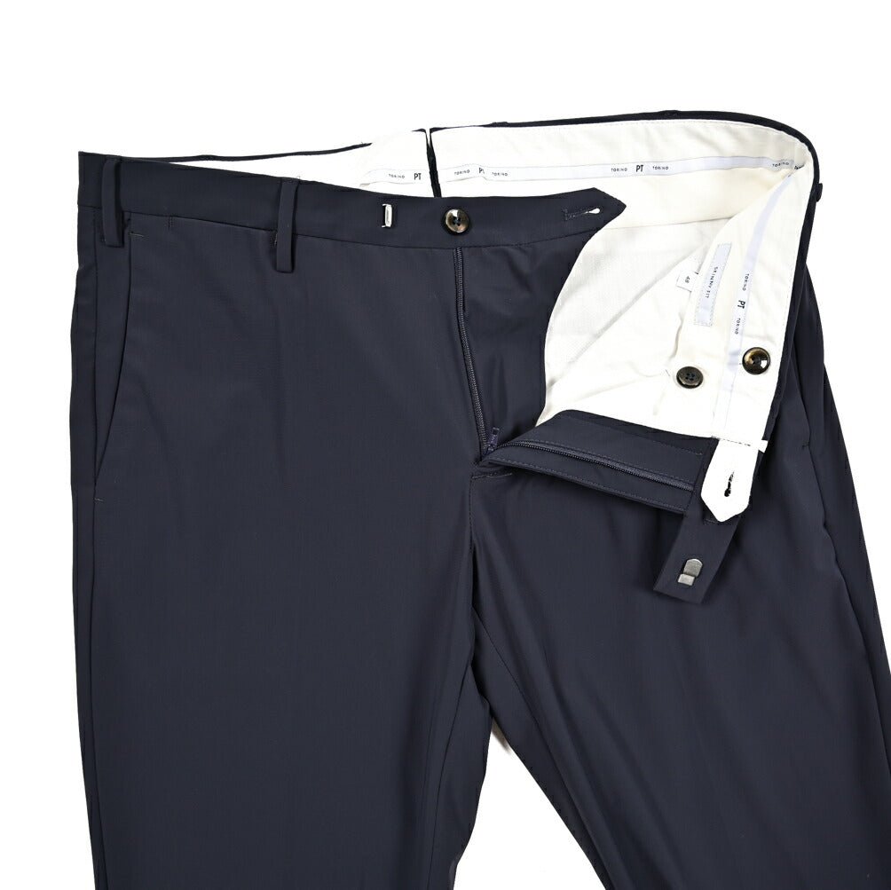 SALE|PT TORINO "SKINNY FIT" 軽量ストレッチナイロン ノータックスキニーパンツ|423927 - 48|GUARDAROBA MILANO OFFICIAL STORE