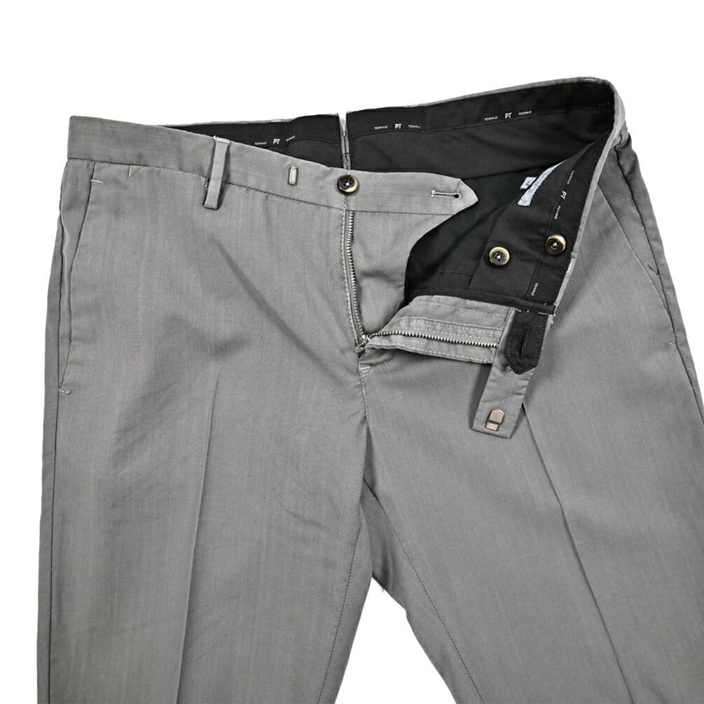 SALE|PT TORINO "SKINNY FIT" SUPER 110's ヴァージンウール100% ノータックスキニースラックス (製品染め)|423486 - 50|GUARDAROBA MILANO OFFICIAL STORE