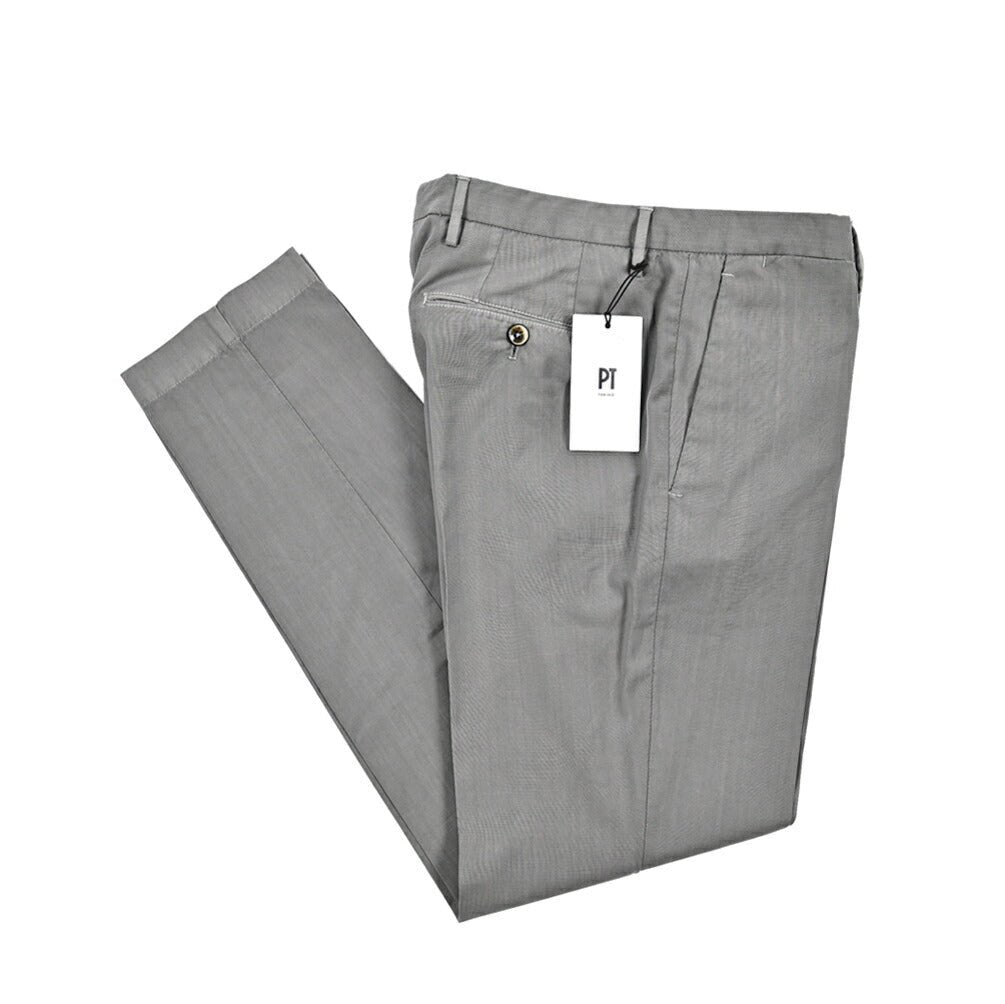SALE|PT TORINO "SKINNY FIT" SUPER 110's ヴァージンウール100% ノータックスキニースラックス (製品染め)|423486 - 50|GUARDAROBA MILANO OFFICIAL STORE