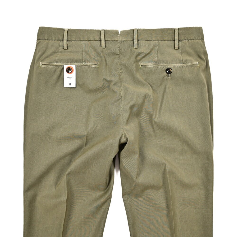 SALE|PT TORINO "SKINNY FIT" SUPER 110's ヴァージンウール 100% ノータックスラックス (製品染め)|423589 - 48|GUARDAROBA MILANO OFFICIAL STORE