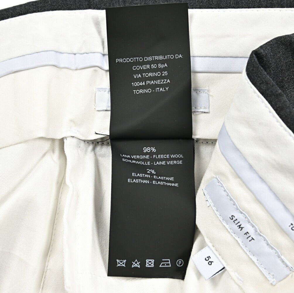 SALE|PT TORINO "SLIM FIT" ストレッチウール ノータックスラックス|423342|GUARDAROBA MILANO OFFICIAL STORE