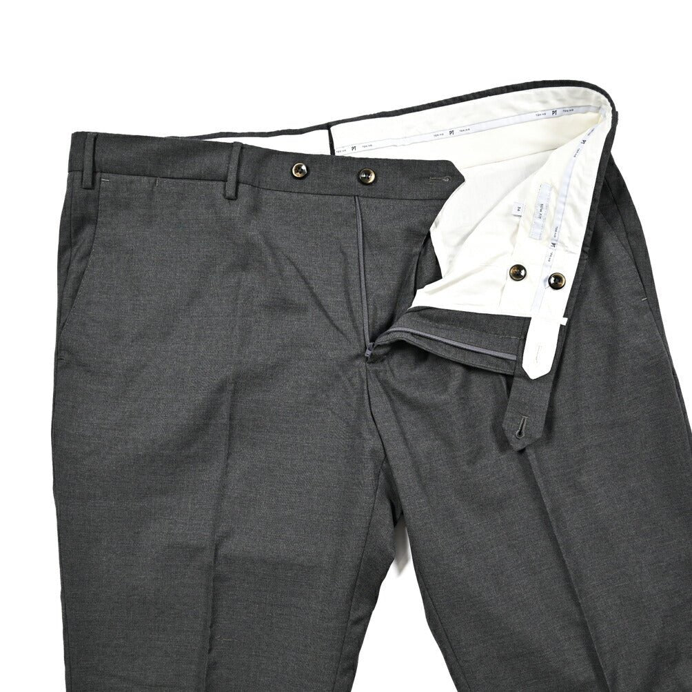 SALE|PT TORINO "SLIM FIT" ストレッチウール ノータックスラックス|423342|GUARDAROBA MILANO OFFICIAL STORE