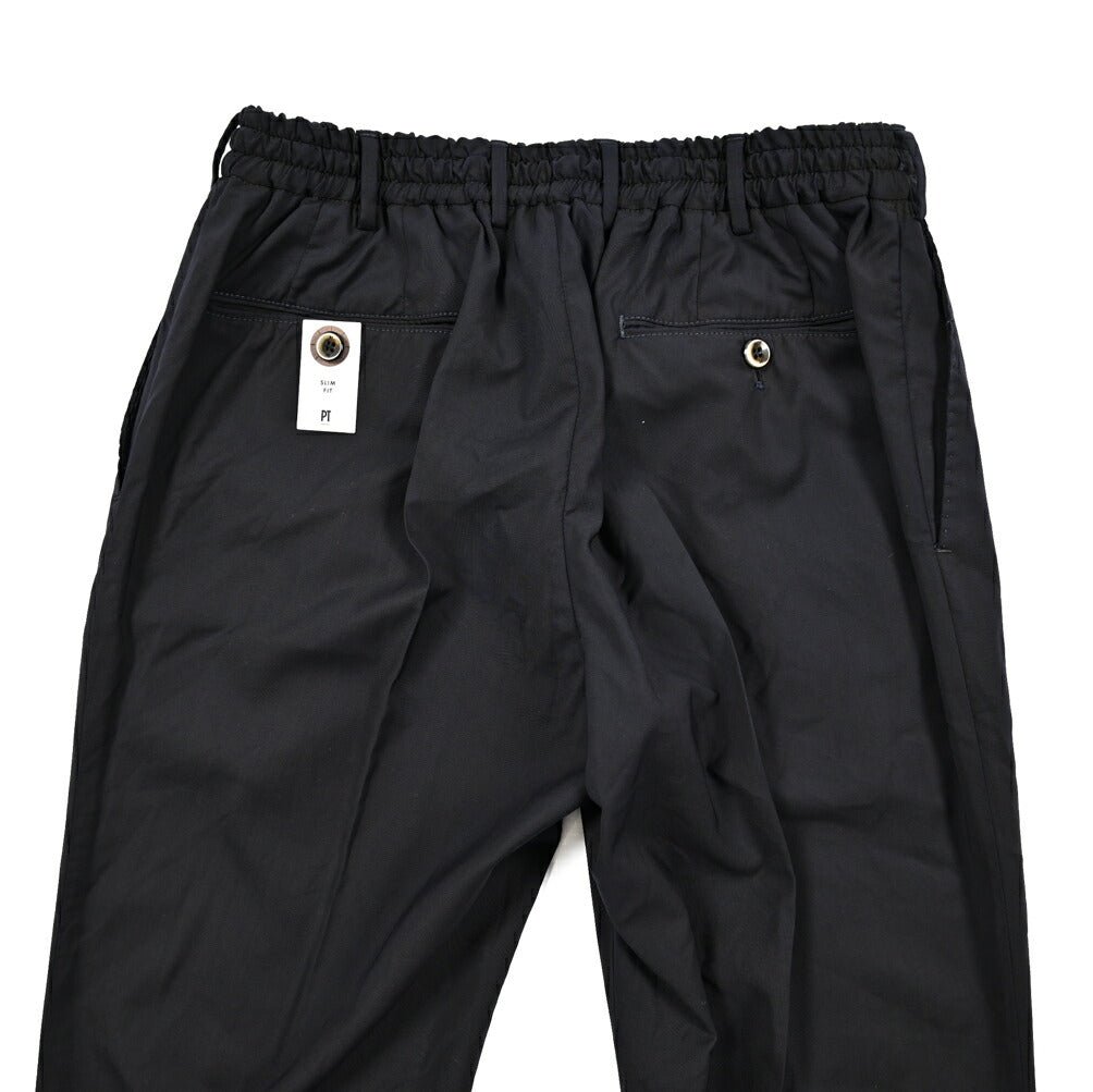 SALE|PT TORINO "SLIM FIT" SUPER 110's ヴァージンウール100% ノータックイージースラックス|423349 - 48|GUARDAROBA MILANO OFFICIAL STORE