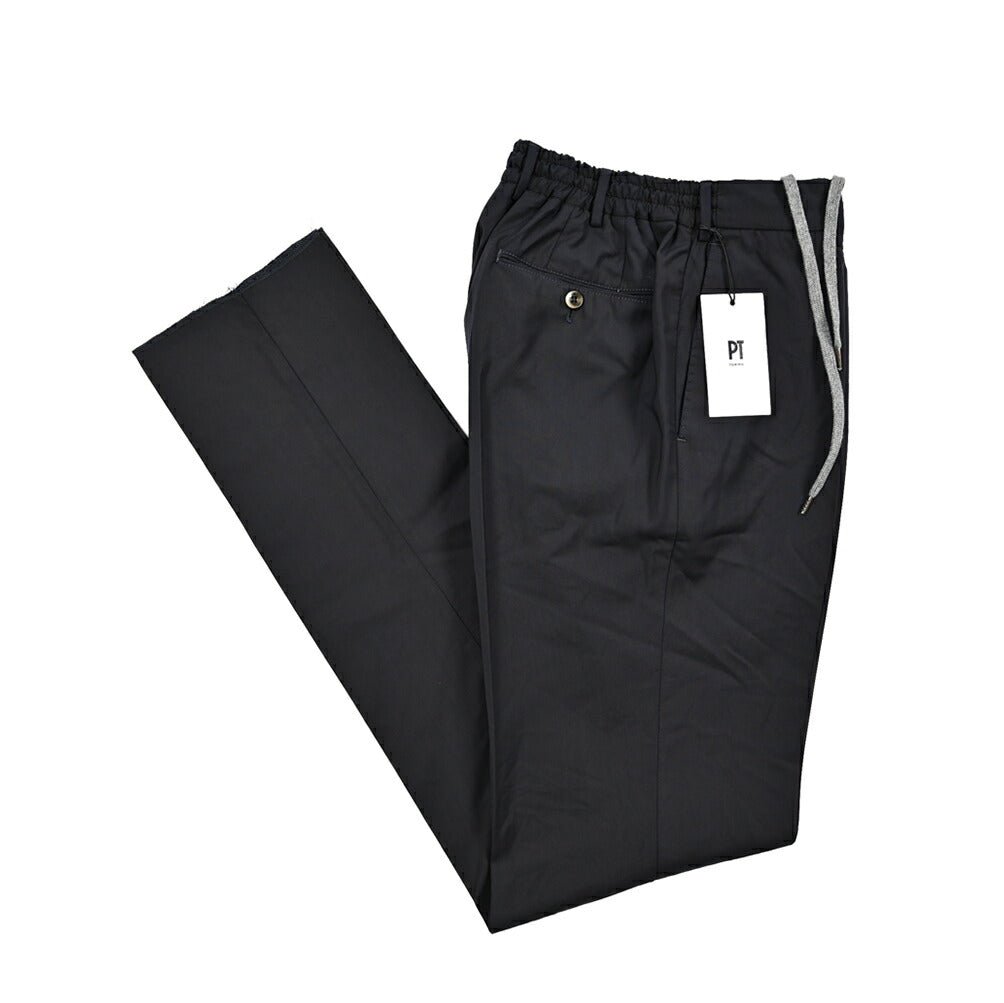 SALE|PT TORINO "SLIM FIT" SUPER 110's ヴァージンウール100% ノータックイージースラックス|423349 - 48|GUARDAROBA MILANO OFFICIAL STORE