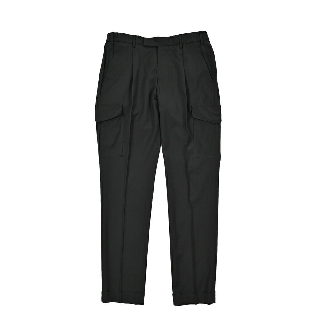 SALE|PT TORINO Travel "MASTER FIT" 高機能ストレッチウール イージーカーゴパンツ (TECHNO WASHABLE WOOL)|423386 - 48|GUARDAROBA MILANO OFFICIAL STORE