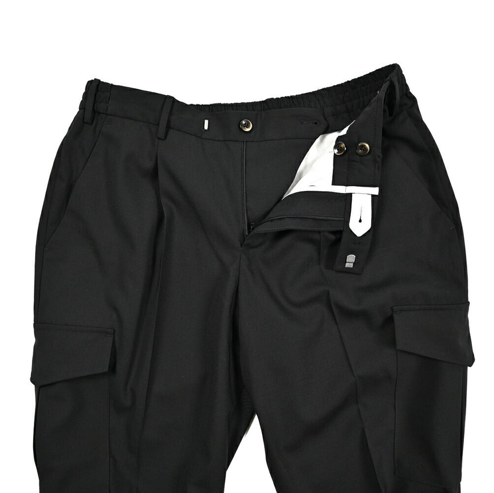 SALE|PT TORINO Travel "MASTER FIT" 高機能ストレッチウール ワンタックテーパードスラックス (TECHNO WASHBLE WOOL)|423659 - 48|GUARDAROBA MILANO OFFICIAL STORE