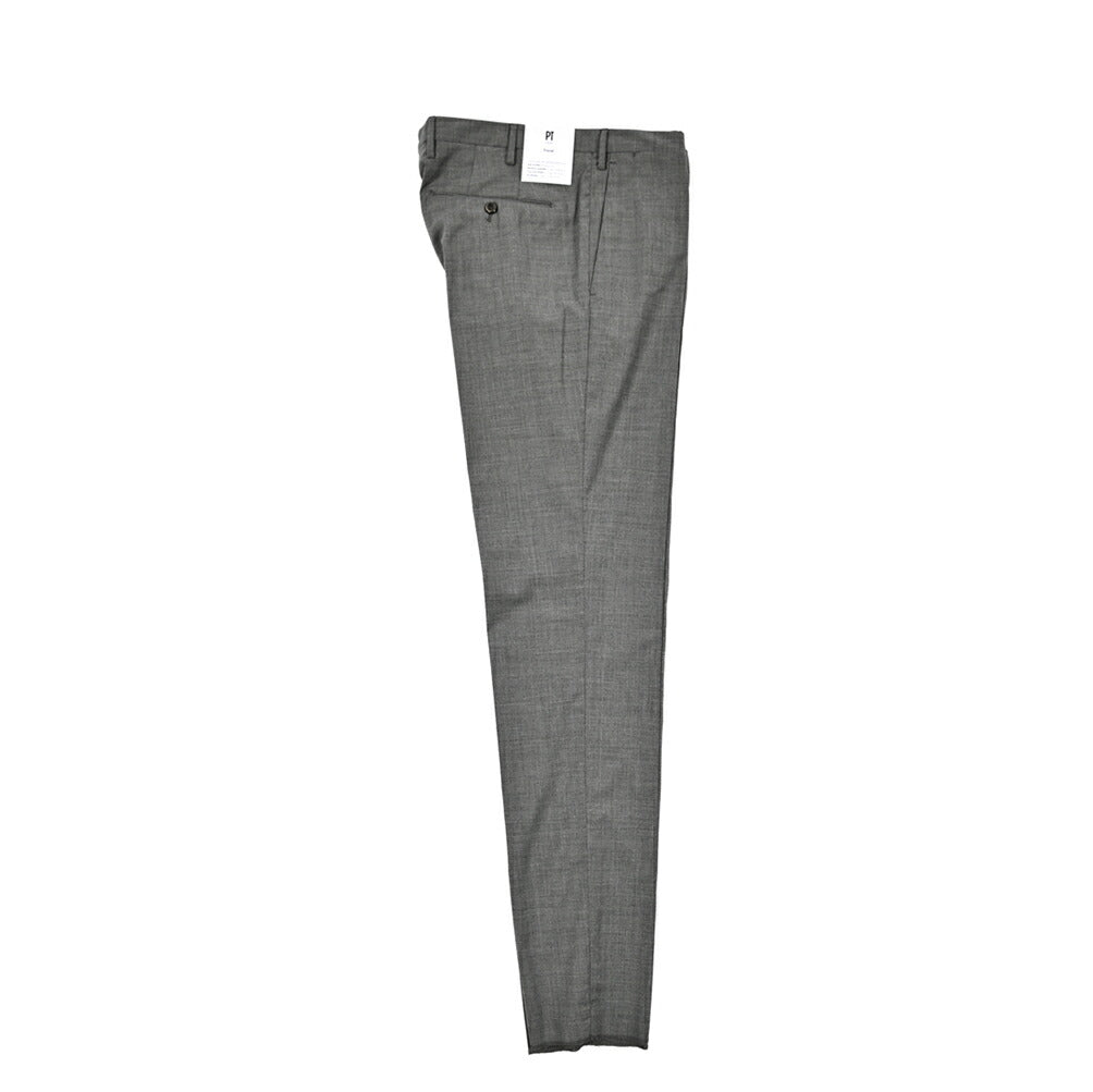 SALE|PT TORINO Travel "SKINNY FIT" 高機能ストレッチウール ノータックスキニースラックス (TECHNO WASHABLE WOOL)|423719 - 50|GUARDAROBA MILANO OFFICIAL STORE