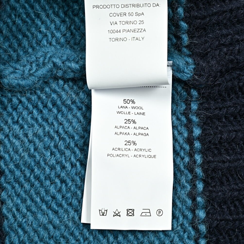 SALE|PT TORINO ウールアルパカ Vネックミドルゲージニットカーディガン / PT01|414806 - 46|GUARDAROBA MILANO OFFICIAL STORE