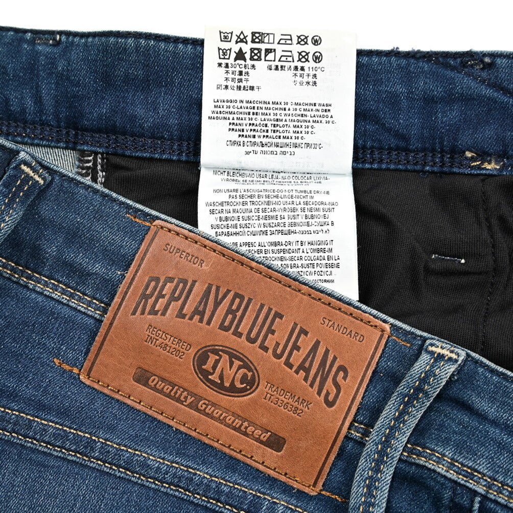 SALE|REPLAY ANBASS ストレッチデニム スリムフィットジーンズ / MA914|429244-W31-L34|GUARDAROBA MILANO OFFICIAL STORE