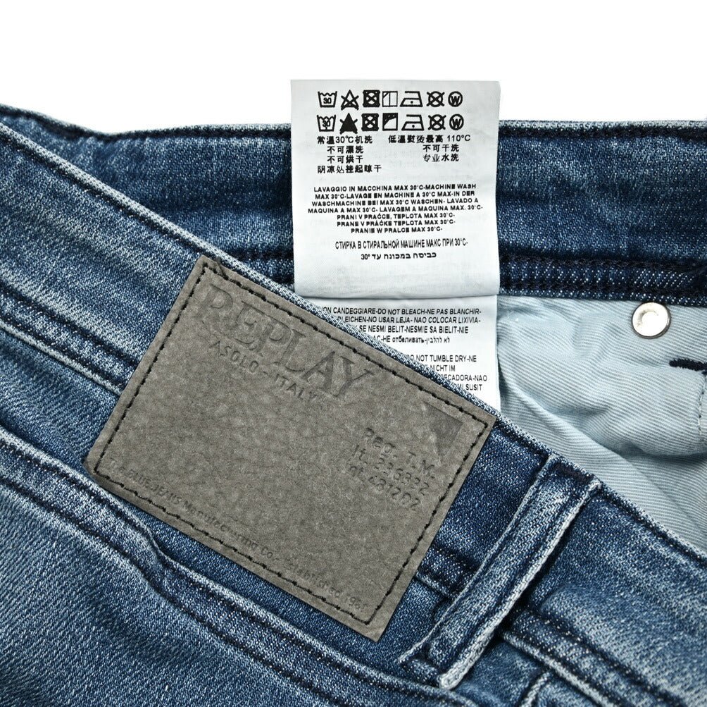 SALE|REPLAY GROVER ストレッチデニム ストレートフィットジーンズ / M914Y|429284|GUARDAROBA MILANO OFFICIAL STORE