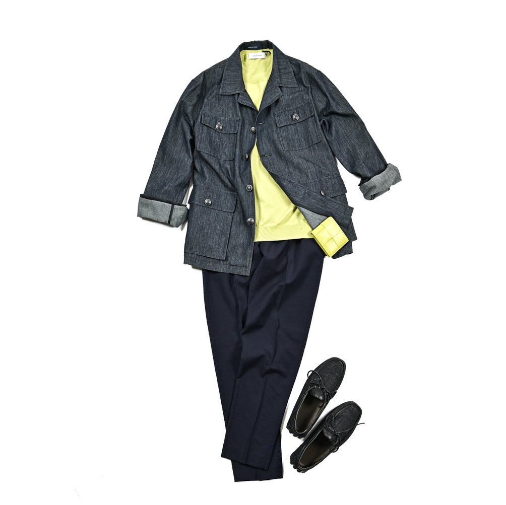 SALE|Sergio Rossi GRUPPO デニムドライビングシューズ|408225 - 6|GUARDAROBA MILANO OFFICIAL STORE