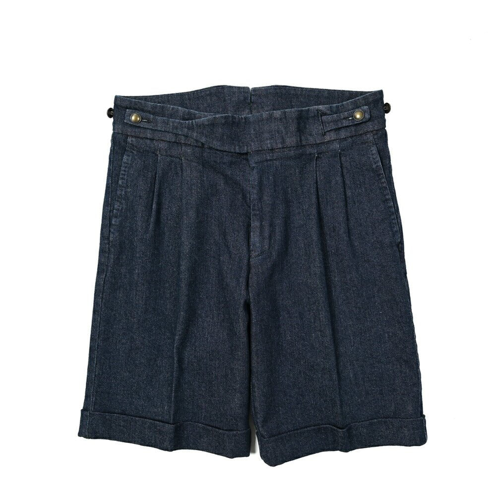 STOCK SALE|BERWICH RAFFI ストレッチデニム グルカショーツ|GUARDAROBA MILANO OFFICIAL STORE