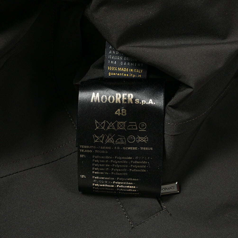 STOCK SALE|MOORER SCARLATTI-KN ストレッチナイロン 3Bシングル リバーシブルテーラードジャケット|GUARDAROBA MILANO OFFICIAL STORE
