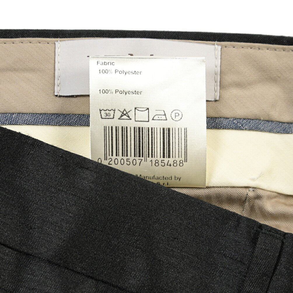SUMMER SALE|26SS BERWICH “RETRO THECA 1P” ポリエステル100% ワンタックスラックス ブラック(black) 44 | GUARDAROBA MILANO OFFICIAL STORE