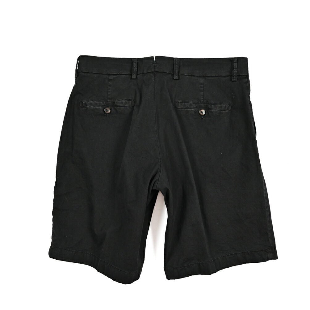 SUMMER SALE|BERWICH "BER_MUDA 2P" ストレッチコットン ツータックバミューダショーツ (製品染め)|424246|GUARDAROBA MILANO OFFICIAL STORE