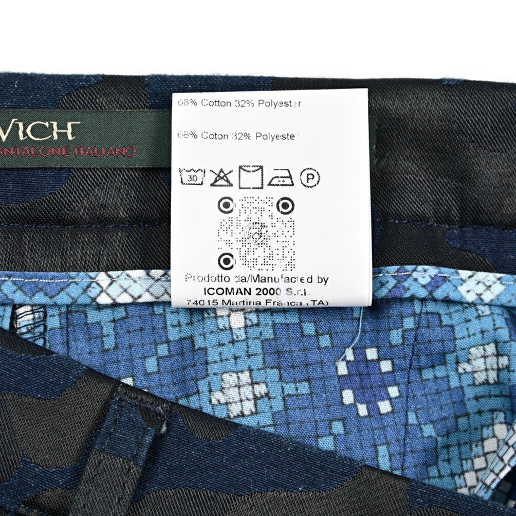 SUMMER SALE|BERWICH "BER_MUDA" コットンポリエステル ノータックバミューダショーツ|424133 - 46|GUARDAROBA MILANO OFFICIAL STORE