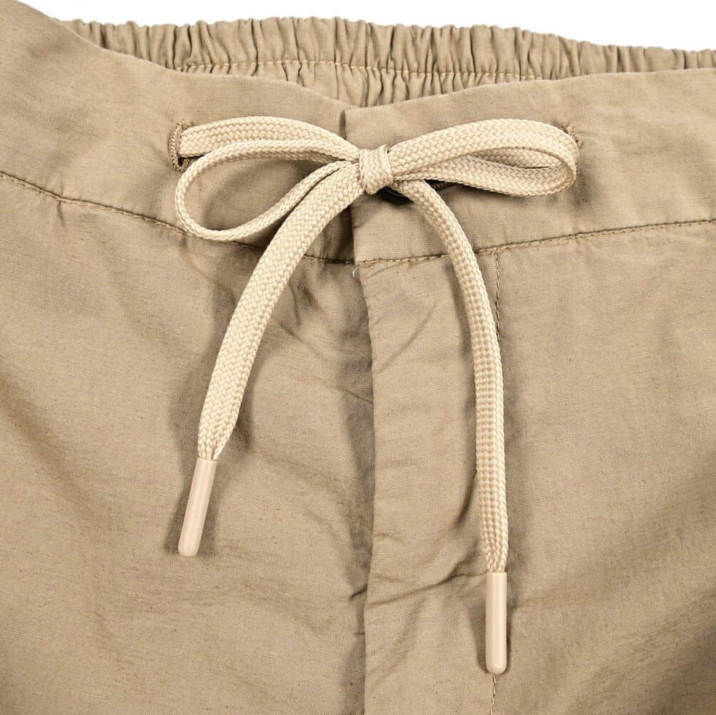 SUMMER SALE|BERWICH "BER_MUDA" ストレッチコットン リネン混カーゴショーツ|424239 - M|GUARDAROBA MILANO OFFICIAL STORE
