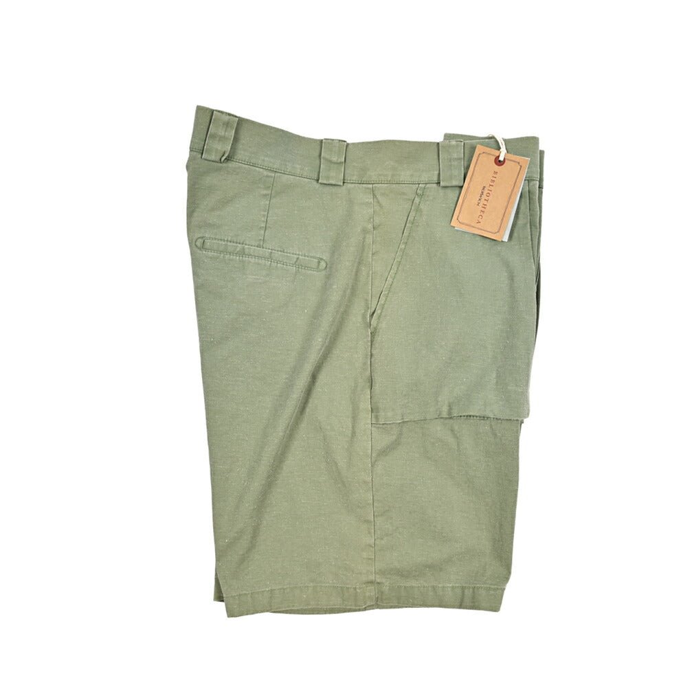 SUMMER SALE|BERWICH "BER_MUDA" ストレッチコットン リネン混バミューダショーツ|424252 - 54|GUARDAROBA MILANO OFFICIAL STORE