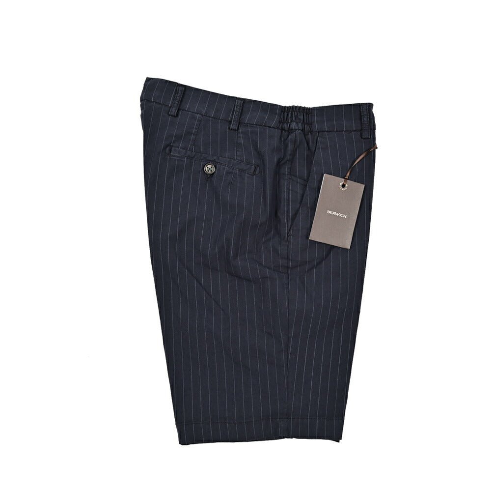 SUMMER SALE|BERWICH "BER_MUDA ELAX - GD" ストレッチコットン ノータックイージーショーツ (製品染め)|424173 - 46|GUARDAROBA MILANO OFFICIAL STORE