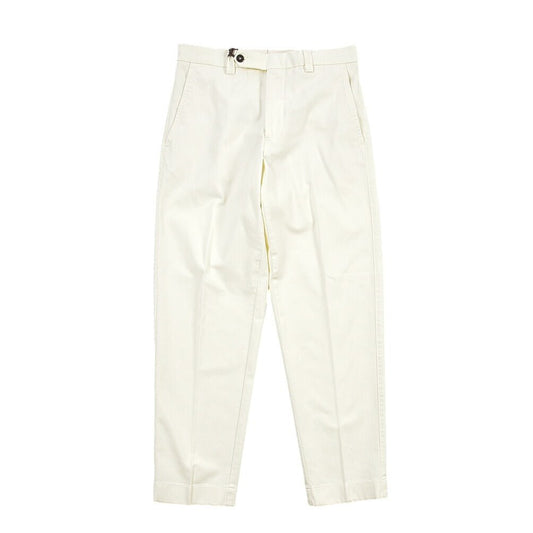 SUMMER SALE|BERWICH “CHIAIAFF-GD” ストレッチコットン ノータックチノパンツ ホワイト(white) 44 | GUARDAROBA MILANO OFFICIAL STORE