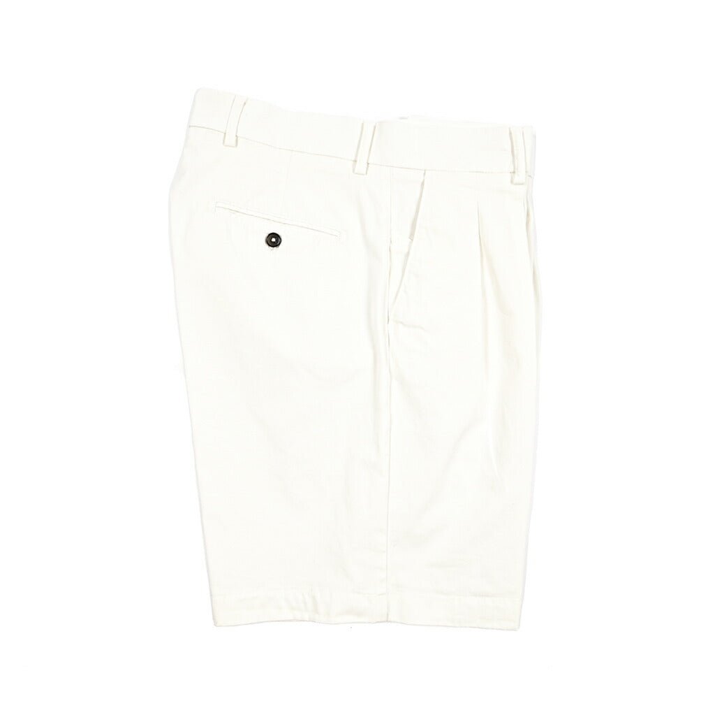 SUMMER SALE|BERWICH "NOLABEL" ストレッチコットン ツータックバミューダショーツ|424198 - 46|GUARDAROBA MILANO OFFICIAL STORE