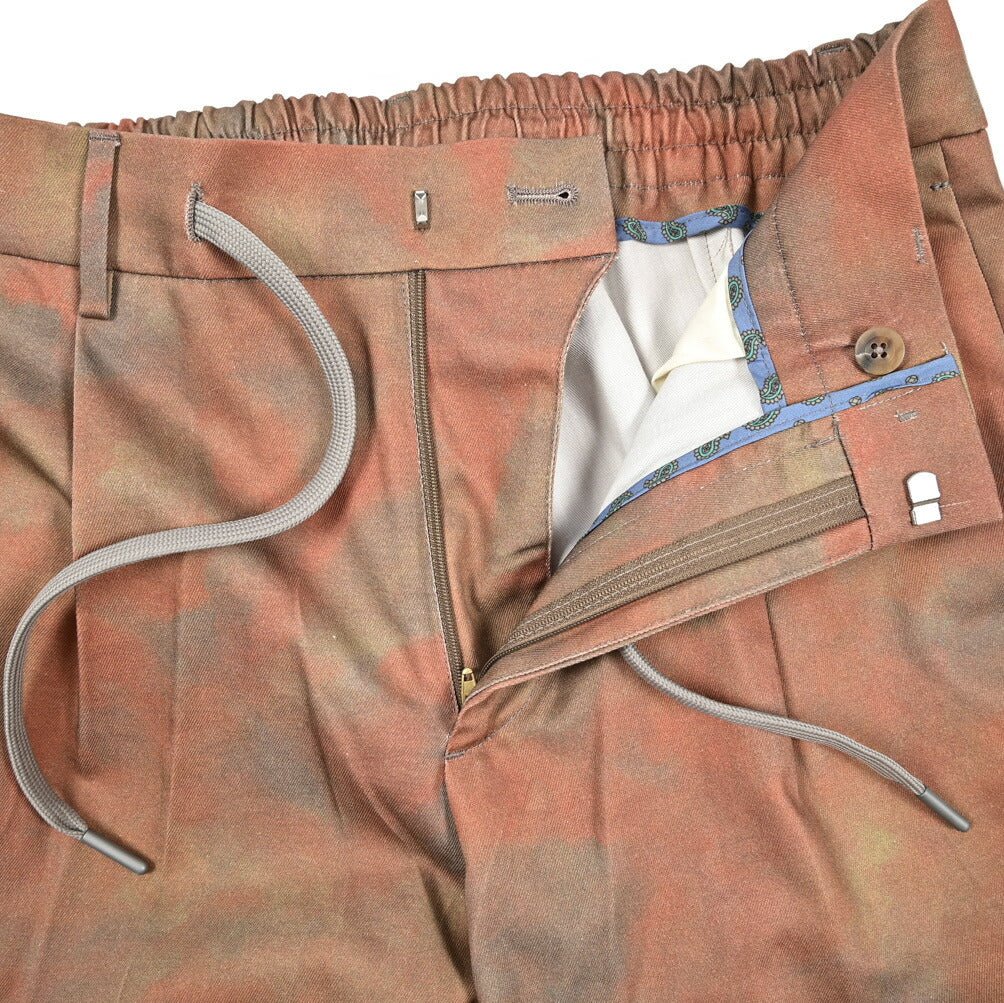 SUMMER SALE|BERWICH "SPIAGGIA 1P SHORT" コットン100% ドローコード付きワンタックバミューダショーツ|424069 - 46|GUARDAROBA MILANO OFFICIAL STORE