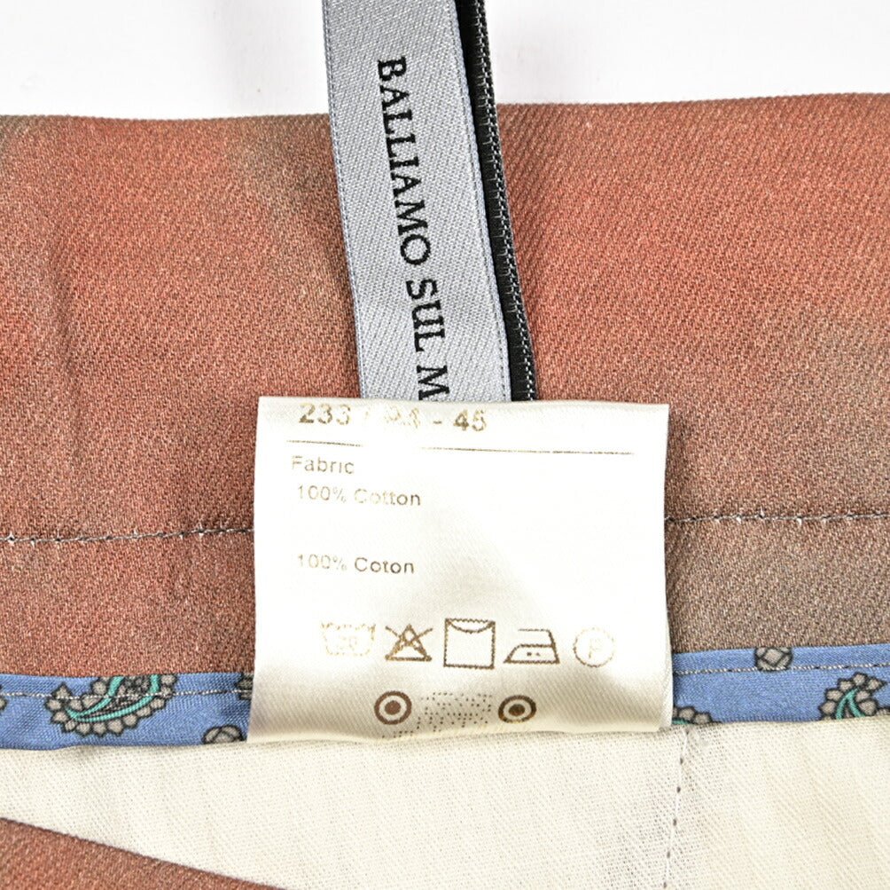 SUMMER SALE|BERWICH "SPIAGGIA 1P SHORT" コットン100% ドローコード付きワンタックバミューダショーツ|424069 - 46|GUARDAROBA MILANO OFFICIAL STORE