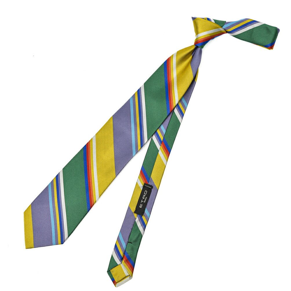 SALE|ETRO シルク100% レジメンタルネクタイ|406660|GUARDAROBA MILANO OFFICIAL STORE