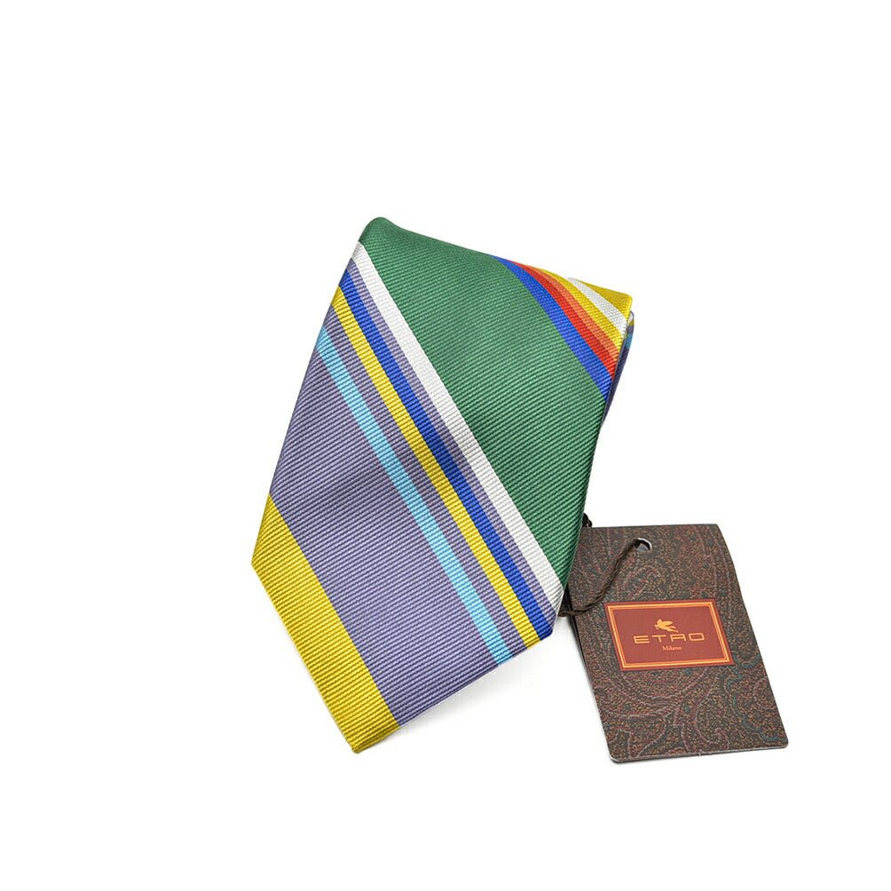 SALE|ETRO シルク100% レジメンタルネクタイ|406660|GUARDAROBA MILANO OFFICIAL STORE
