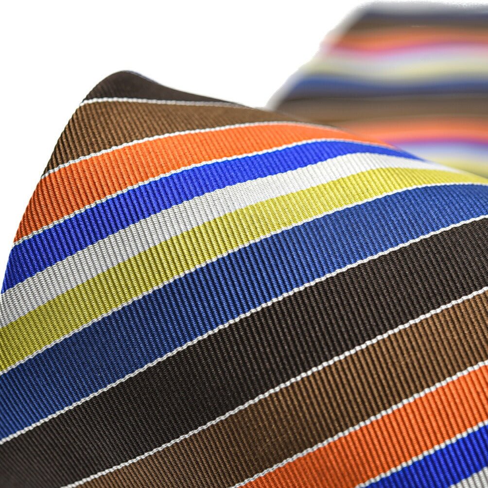 SUMMER SALE|ETRO シルクコットン レジメンタルネクタイ|GUARDAROBA MILANO OFFICIAL STORE