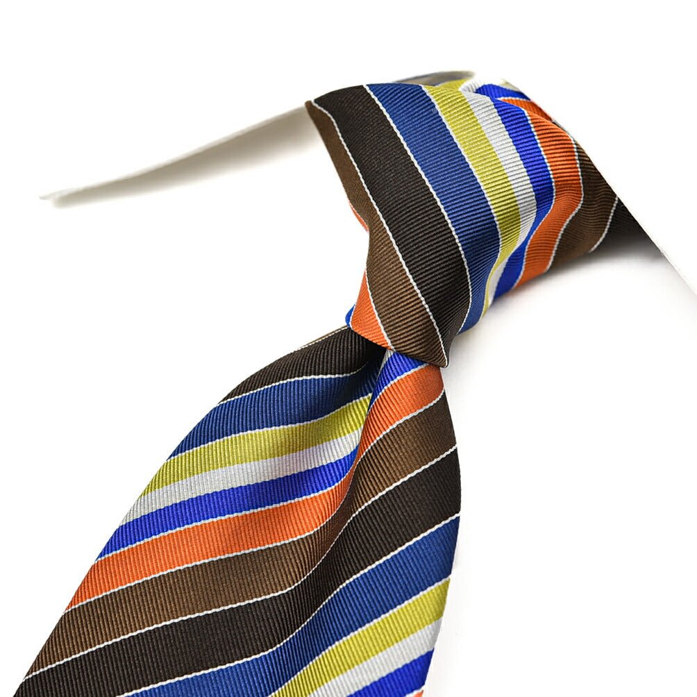 SUMMER SALE|ETRO シルクコットン レジメンタルネクタイ|GUARDAROBA MILANO OFFICIAL STORE