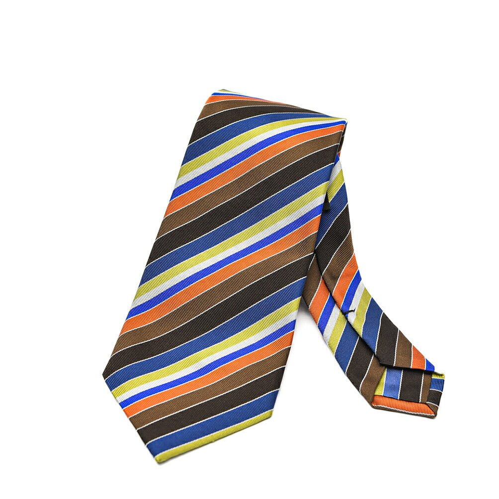 SUMMER SALE|ETRO シルクコットン レジメンタルネクタイ|GUARDAROBA MILANO OFFICIAL STORE