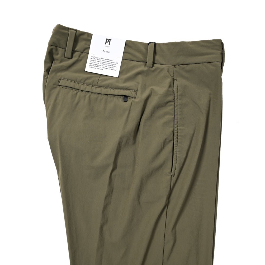 SALE|PT TORINO ACTIVE EPSILON 高機能ストレッチナイロン ノータックスラックス / PT01 KULT|407480 - B - 50|GUARDAROBA MILANO OFFICIAL STORE