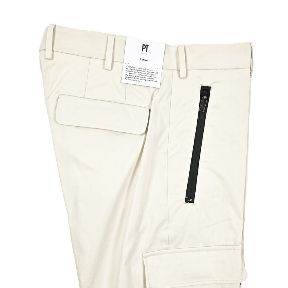 SUMMER SALE|PT TORINO Active "LAMDA" ストレッチコットン カーゴパンツ|423288 - 52|GUARDAROBA MILANO OFFICIAL STORE
