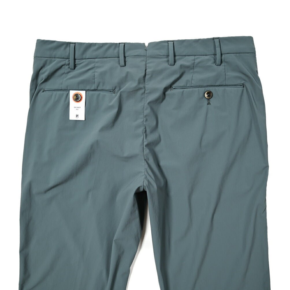 SALE|PT TORINO ACTIVE SKINNY FIT 高機能ストレッチナイロン ノータックスラックス / PT01 KULT|407776 - A - 52|GUARDAROBA MILANO OFFICIAL STORE