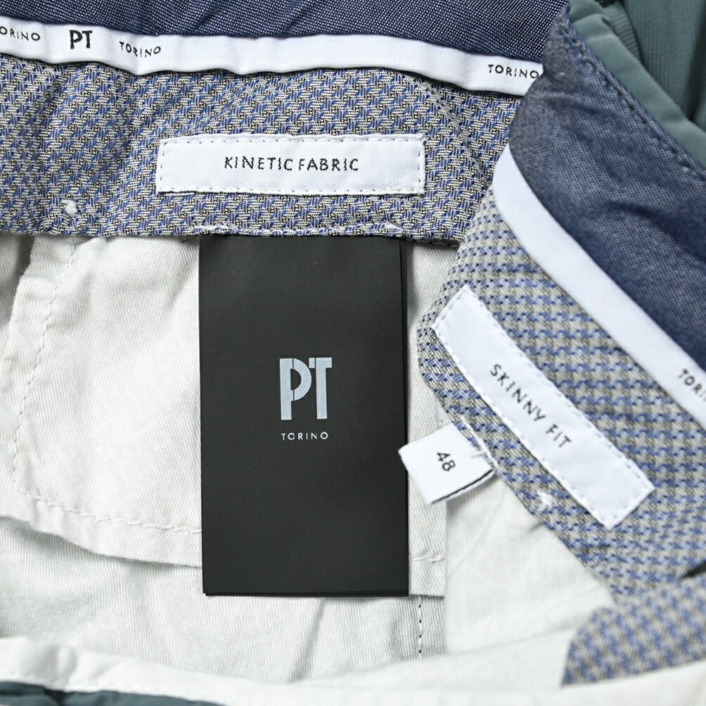 SALE|PT TORINO ACTIVE SKINNY FIT 高機能ストレッチナイロン ノータックスラックス / PT01 KULT|407776 - A - 52|GUARDAROBA MILANO OFFICIAL STORE