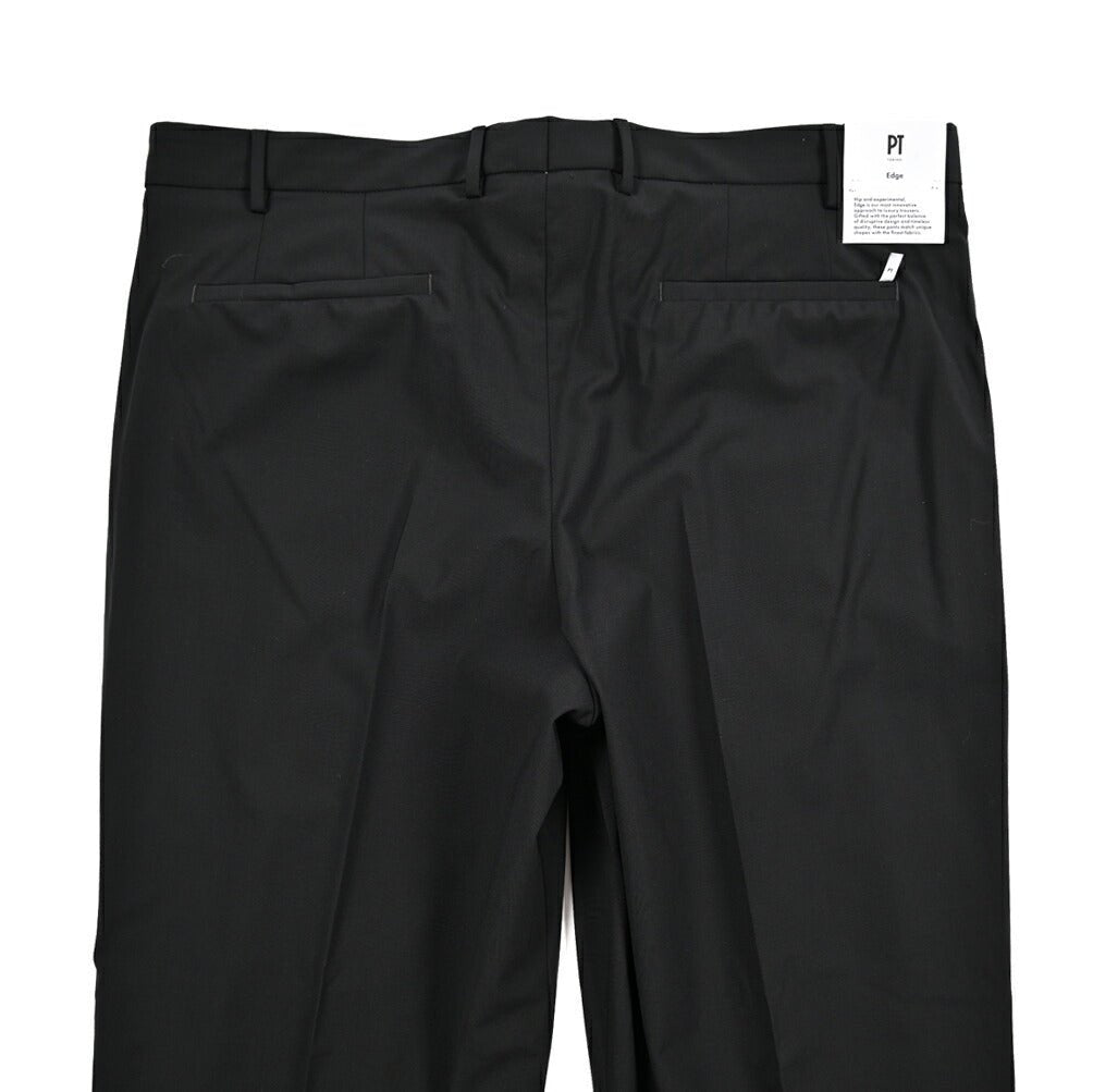 SUMMER SALE|PT TORINO Edge "DICIANNOVE" ストレッチウール ツータックストレートスラックス|423965 - 50|GUARDAROBA MILANO OFFICIAL STORE