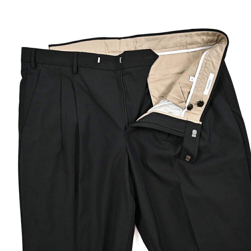 SUMMER SALE|PT TORINO Edge "DICIANNOVE" ストレッチウール ツータックストレートスラックス|423965 - 50|GUARDAROBA MILANO OFFICIAL STORE