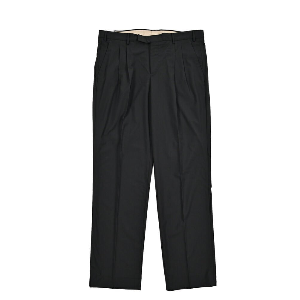 SUMMER SALE|PT TORINO Edge "DICIANNOVE" ストレッチウール ツータックストレートスラックス|423965 - 50|GUARDAROBA MILANO OFFICIAL STORE