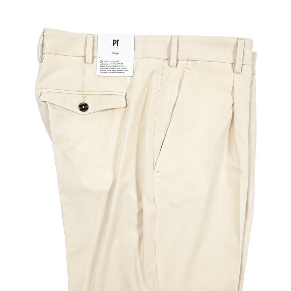 SUMMER SALE|PT TORINO Edge "REBEL FIT" ストレッチウール リラックステーパードスラックス|423314 - 46|GUARDAROBA MILANO OFFICIAL STORE
