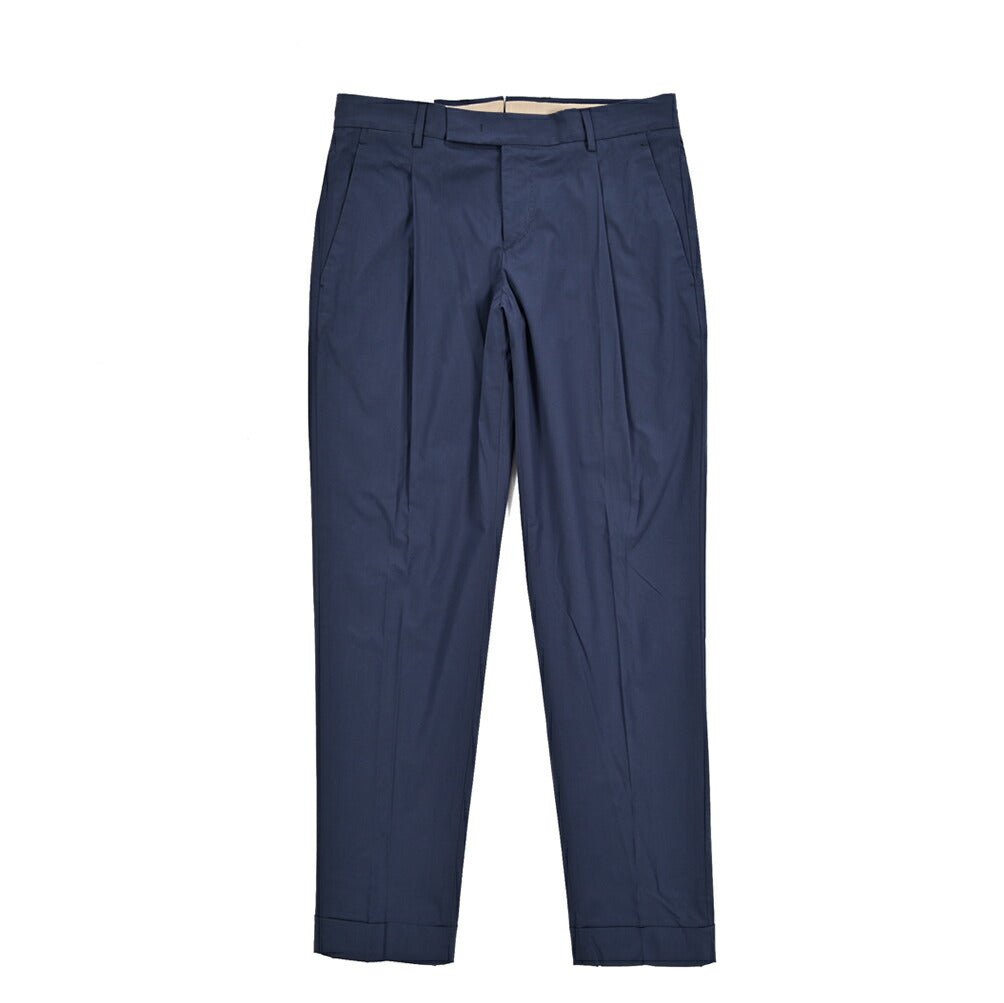 SUMMER SALE|PT TORINO Edge "REBEL FIT" ストレッチコットン ワンタックリラックステーパードパンツ|423955|GUARDAROBA MILANO OFFICIAL STORE