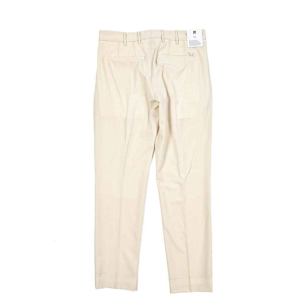 SUMMER SALE|PT TORINO Edge "UNDICI" ストレッチウール ワンタックスラックス|423285 - 48|GUARDAROBA MILANO OFFICIAL STORE