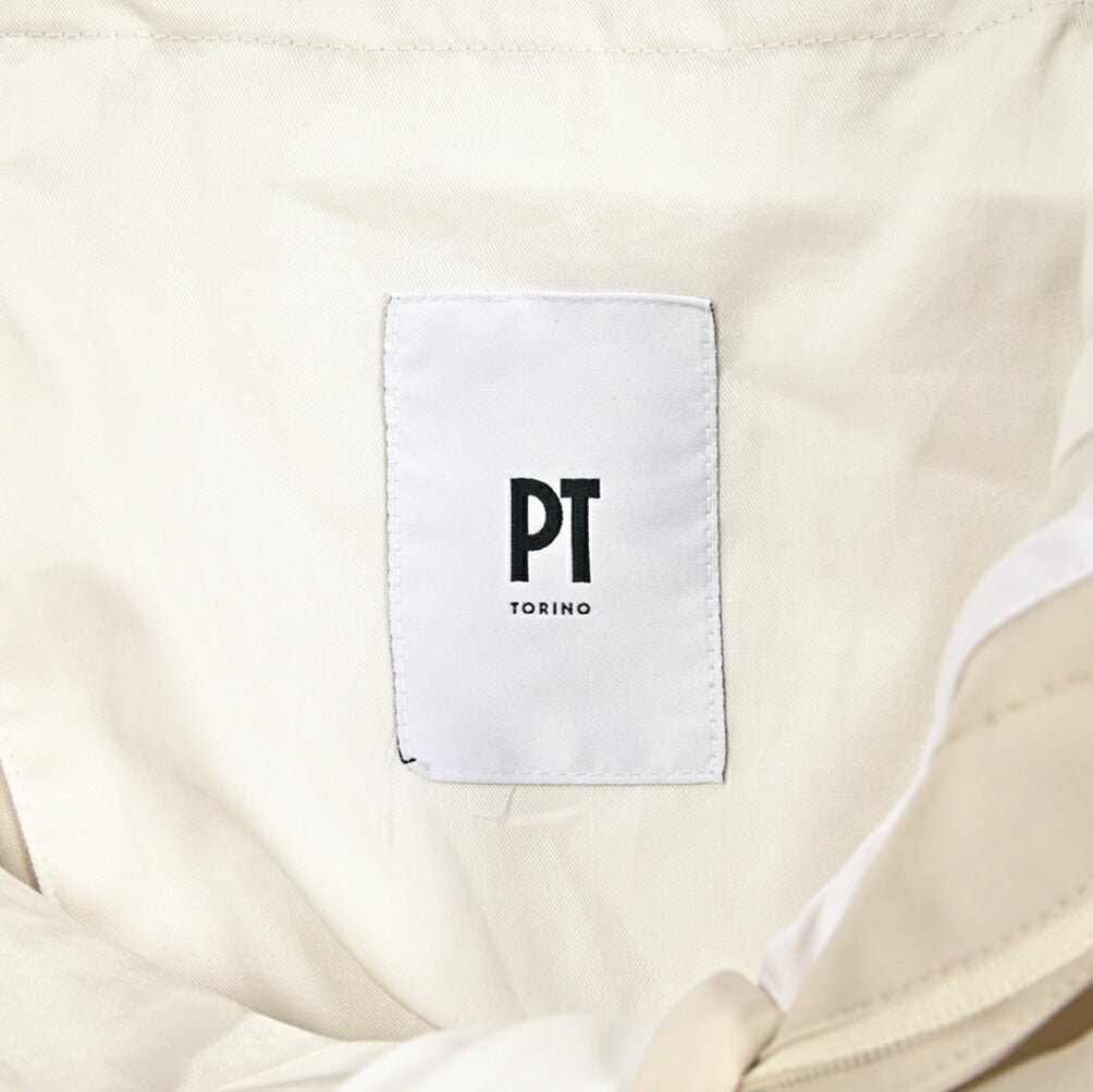 SUMMER SALE|PT TORINO Edge "UNDICI" ストレッチウール ワンタックスラックス|423285 - 48|GUARDAROBA MILANO OFFICIAL STORE