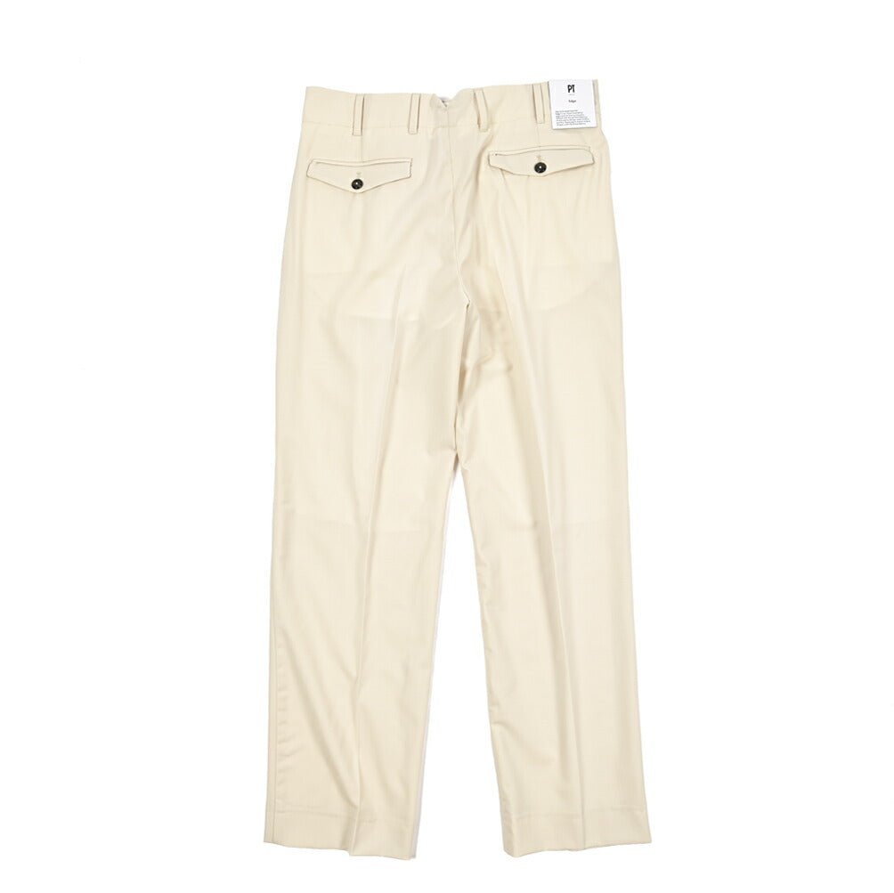 SUMMER SALE|PT TORINO Edge "VENTI" ストレッチウール ツータックワイドスラックス|423280 - 48|GUARDAROBA MILANO OFFICIAL STORE