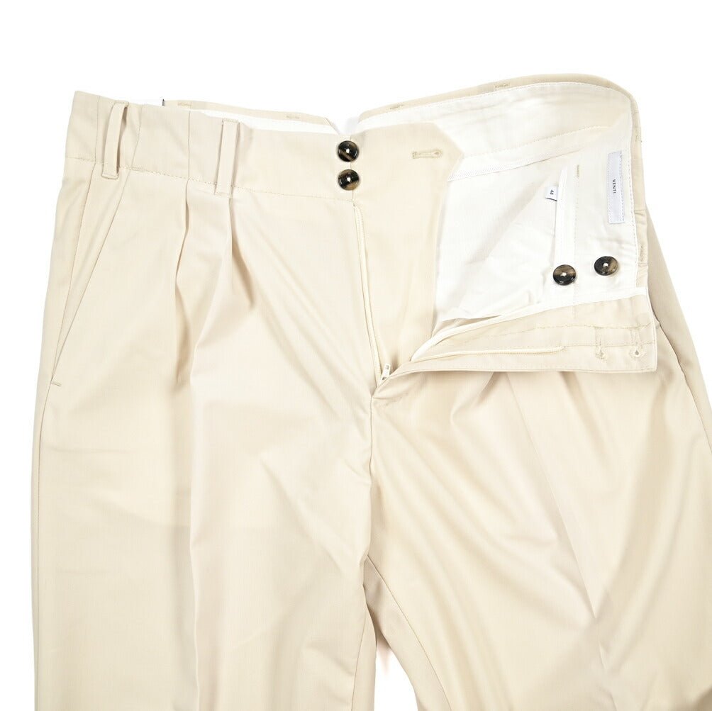 SUMMER SALE|PT TORINO Edge "VENTI" ストレッチウール ツータックワイドスラックス|423280 - 48|GUARDAROBA MILANO OFFICIAL STORE