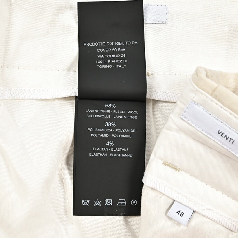SUMMER SALE|PT TORINO Edge "VENTI" ストレッチウール ツータックワイドスラックス|423280 - 48|GUARDAROBA MILANO OFFICIAL STORE