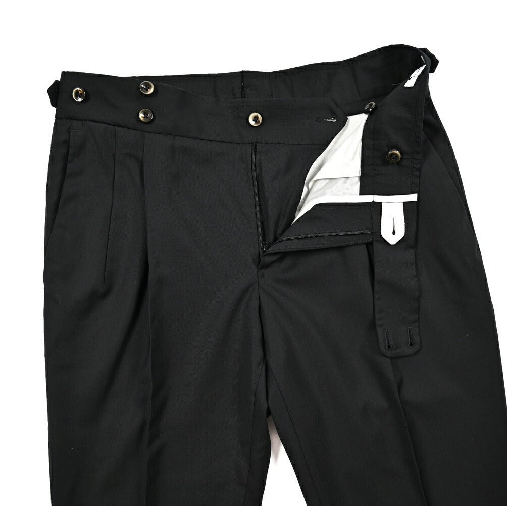 SUMMER SALE|PT TORINO "GENTLEMAN FIT" ストレッチウール ツータックスラックス|423970|GUARDAROBA MILANO OFFICIAL STORE